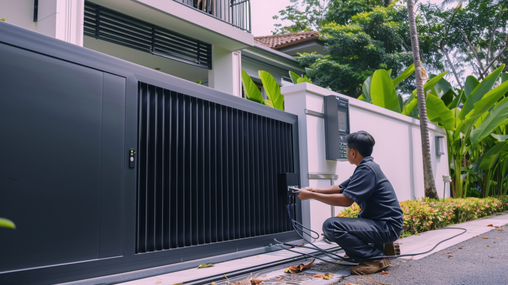 Automatic Gate Contractor Singapore vs General Contractor What Does an Automatic Gate Contractor Actually Do?