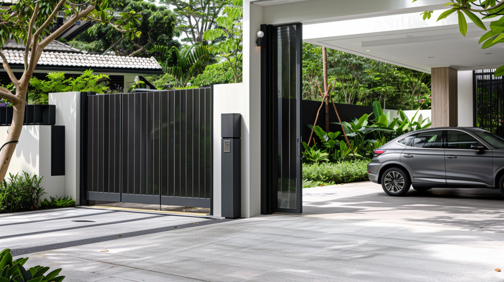 Automatic Sliding Gate Singapore vs Swing Gate: Which? The fast answer most property owners want