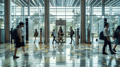 Speed Gate Singapore for Office Lobbies Office lobbies need speed gates that balance control and presentation
