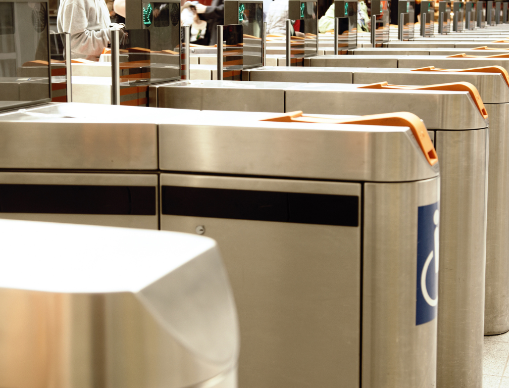 How a turnstile talks to access control 