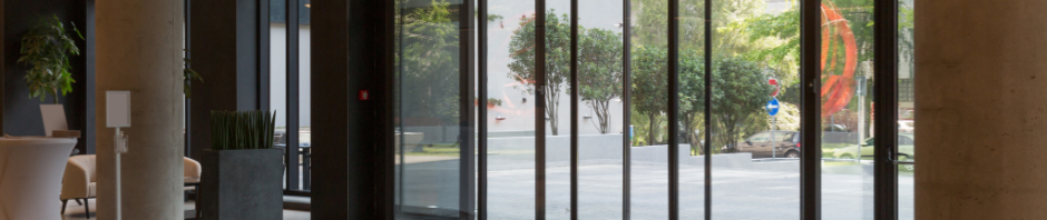 Automatic Sliding Door vs Swing Door Singapore