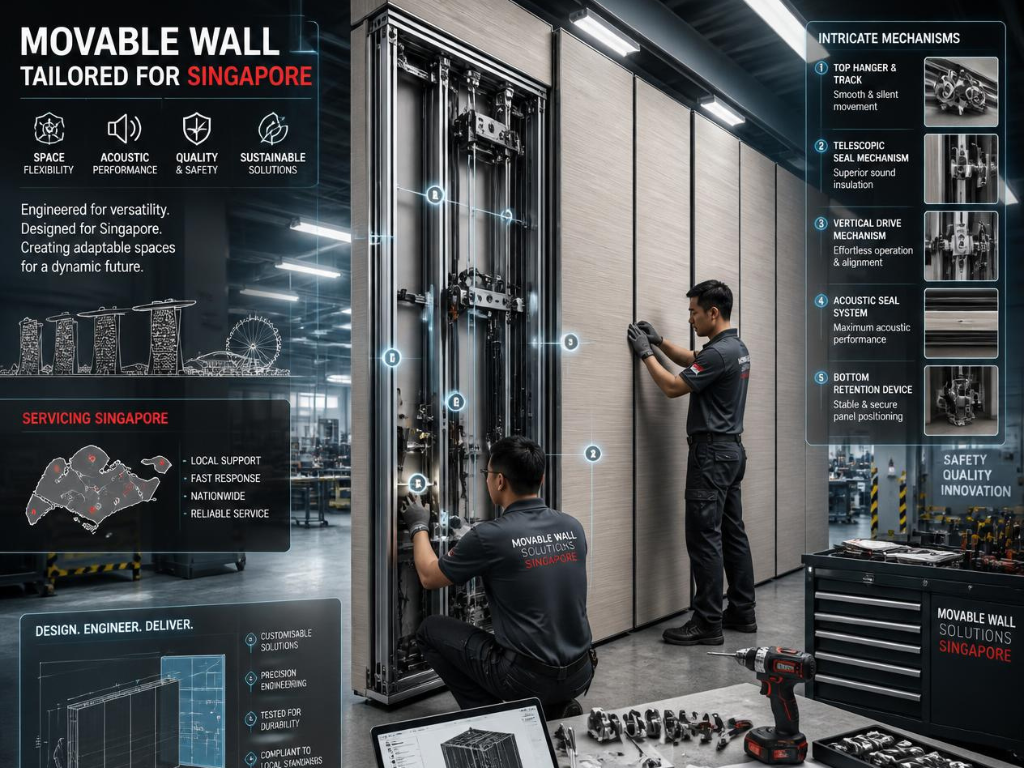 Movable Wall Servicing Singapore: Intervals & Scope How often should an operable wall be serviced?