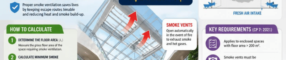 Smoke Vent Requirement Singapore: The 2.5% Rule