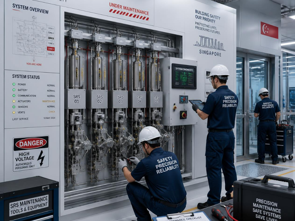 Smoke Release System Maintenance Singapore: Testing How often must a smoke release system be tested in Singapore?