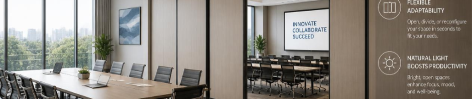 Movable Divider Wall vs Operable Wall Singapore